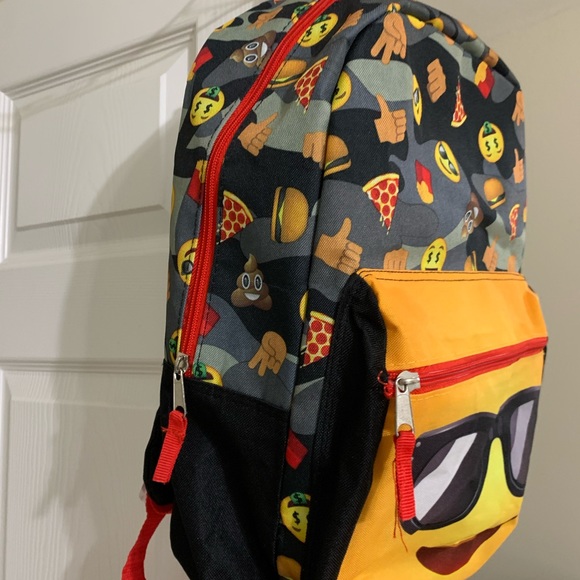 Smiley Face in Sunglasses Backpack - Picture 4 of 7